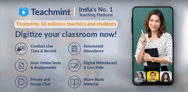 Teachmint - Free Live Teaching App, Teach Online 5.1.0 Screenshots 9