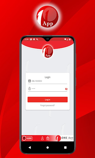 ONE Bank App Screen 3