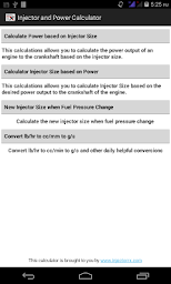 Fuel Injector Calculator