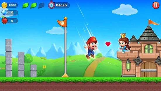 Bob's World : Super Run Game Screenshot