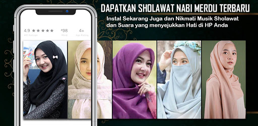 Android application Sholawat Nabi Lengkap MP3 screenshort