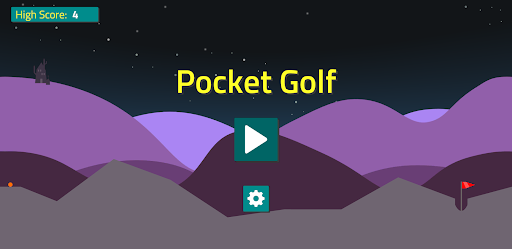 Android application Pocket Golf screenshort