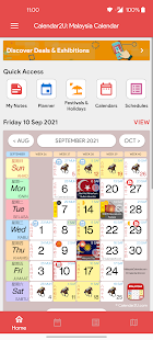 Malaysia Calendar - Holiday & Note (Calendar 2022) 4.4.0 screenshots 1