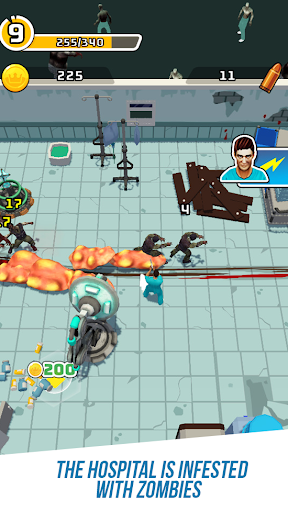 Android application Hospital Zombie Defense screenshort