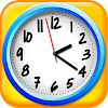 clock game for kids icon