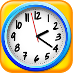 Cover Image of Download clock game for kids 17.0 APK