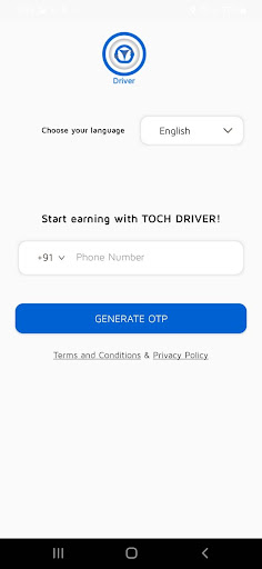 TOCH DRIVER Screen 2