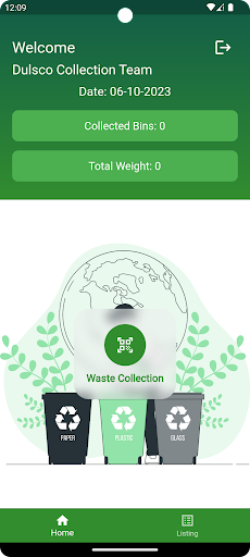 Android application WasTek screenshort