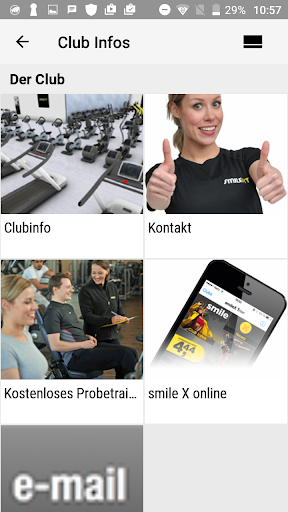 smileROXX Fitness Screen 2