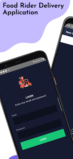 Android application Delivery Application screenshort