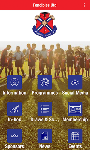 Android application Fencibles Utd screenshort
