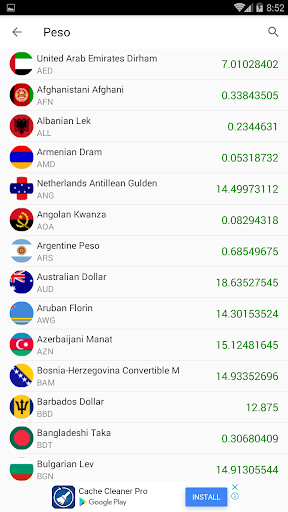 moneda y precio del oro en cub Screen 2