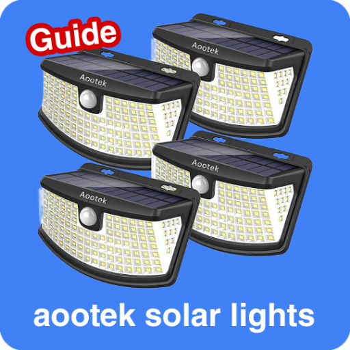 Aootek 182 led solar outdoor on sale motion sensor lights upgraded solar panel
