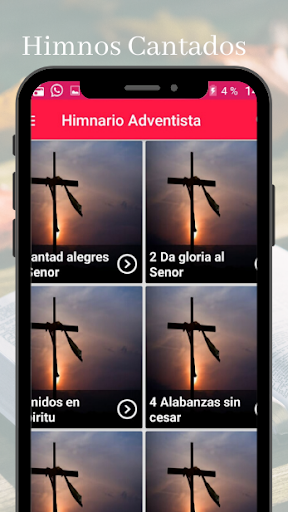 Android application Himnario Cantado screenshort