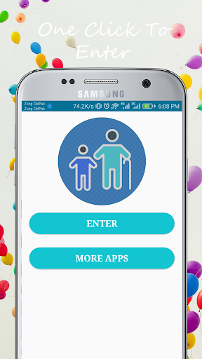 Android application Age Calculator screenshort