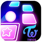 Cover Image of Download Twice Tiles Hop Ball - Neon ED  APK