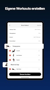 Fitify: Trainingsplan App Screenshot