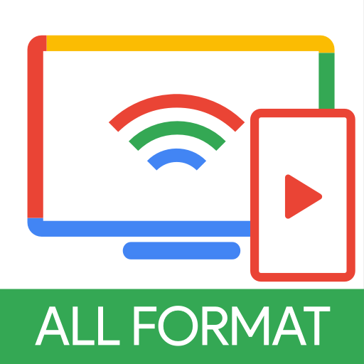 TV Cast & Player - All Format logo