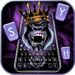 Angry Ape King Keyboard Theme Apk