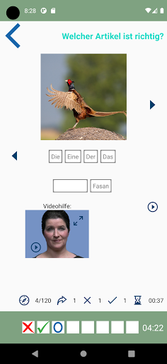 Android application Aphasie+ screenshort