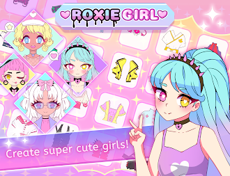 Game screenshot Roxie Girl：アバターメーカーゲーム mod apk