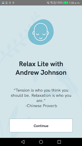 Screenshot of Relax with Andrew Johnson Lite