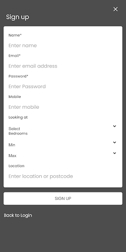 Upsalls Property Management Screen 2