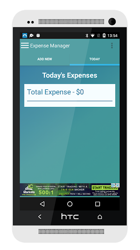 Expense Manager Screen 2