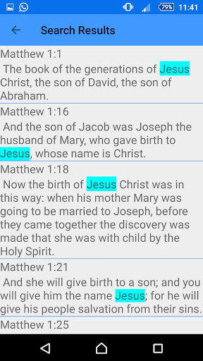 World English Bible Screen 3