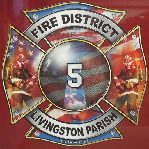 Livingston Parish Fire Dis 5 logo