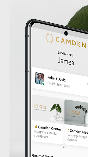 Android application Camden Patient Portal screenshort