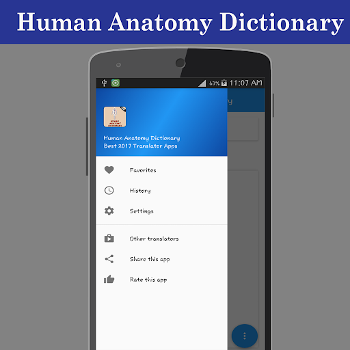 Human Anatomy Dictionary