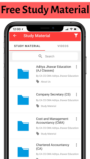 CA CS CMA Aditya Jhawar Educat Screen 3