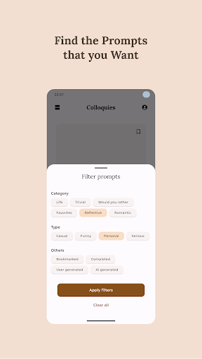 Colloquies Screenshot