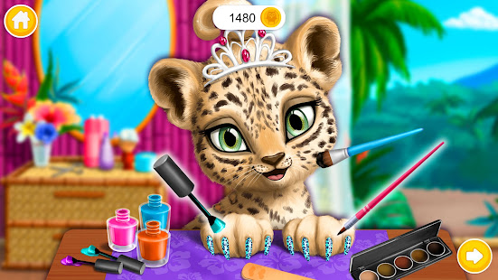 Baby Jungle Animal Hair Salon - Pet Style Makeover 4.0.10017 screenshots 3