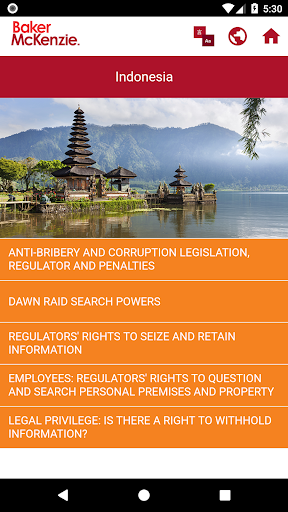 Baker McKenzie Dawn Raid App Screen 3