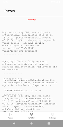 Agnoplay Screen 3