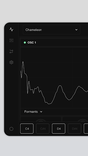 Android application Pegboard Synthesizer screenshort