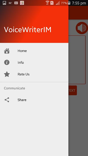 VoiceWriterIM Screen 3