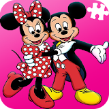 Puzzle for Mickey & Minnie Free icon