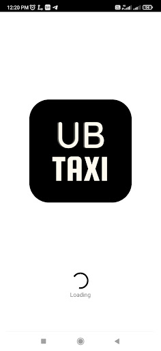 Android application Ub Taxi screenshort