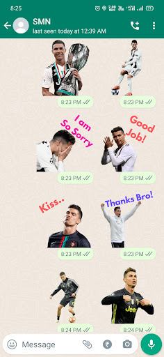 WASticker - Football Stickers Screenshot 3 - AppWisp.com