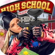High School Paintball Shooting Arena : FPS Game