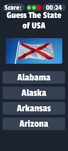 Usa Map Flag Quiz America game
