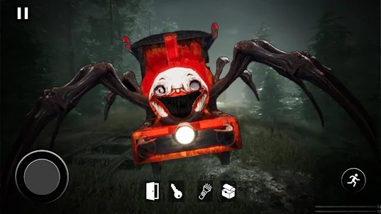 Horror Evil Train: Forest Game