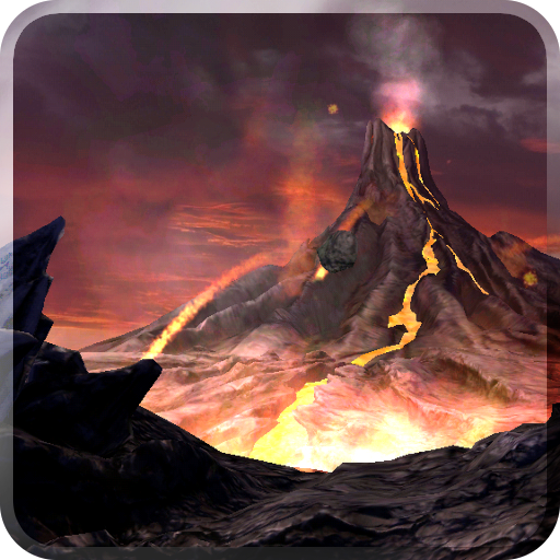 Volcano 3D Live Wallpaper Logo