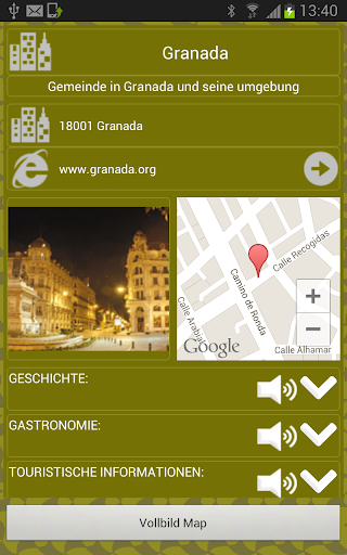 Audioguide Tourapp GranadaDE