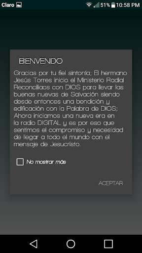 Radio Reconciliaos con Dios Screen 2