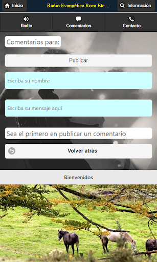 Radio Evangélica Roca Eterna Screen 3