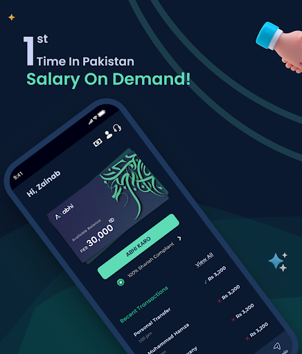 Android application Abhi - Your Salary Now! screenshort